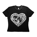 1/1 PIERCED CEMETERY BABY TEE - M