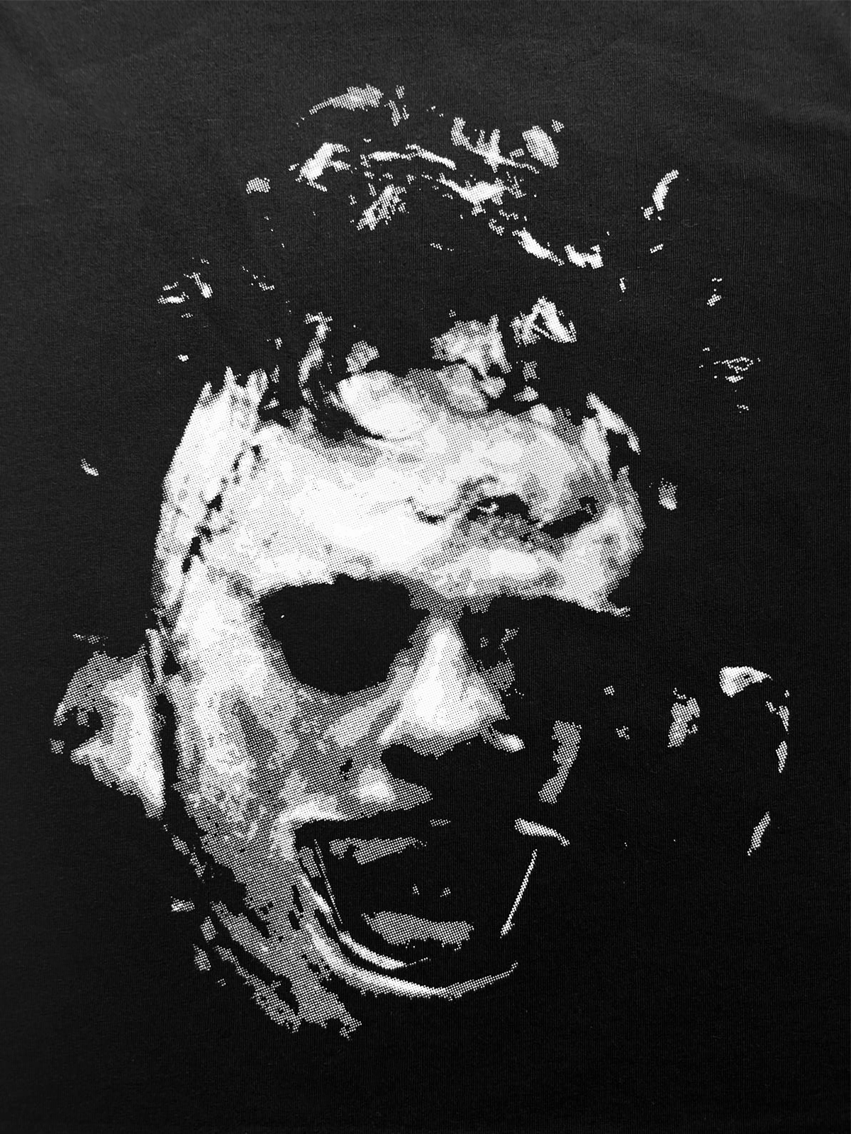 1/1 PIERCED LEATHERFACE BABY TEE - L