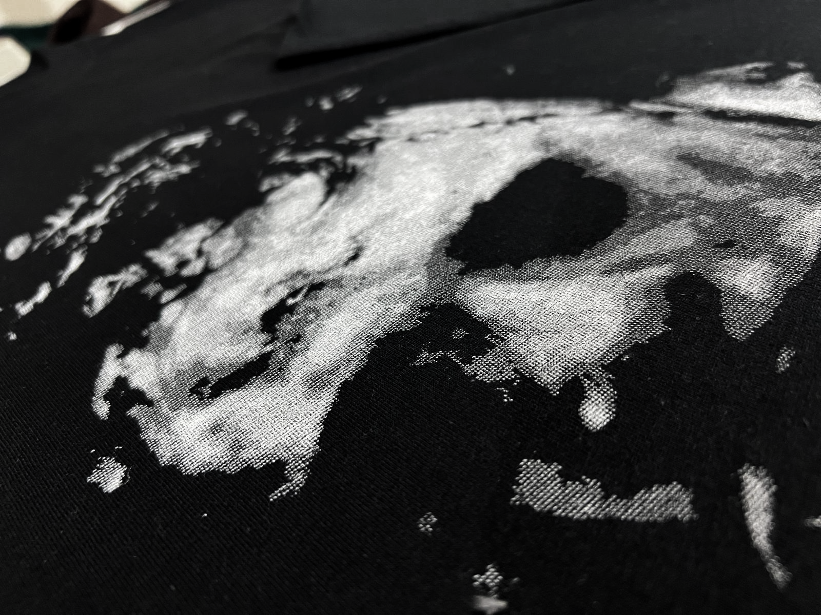 1/1 PIERCED LEATHERFACE BABY TEE - L